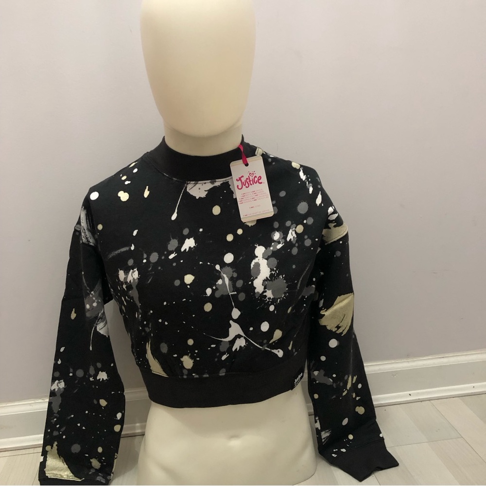 Nwt justice crewneck sweatshirt